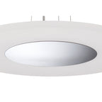 M8121/1 Notte Pendant 28W LED Round Polished Chrome/Frosted Acrylic