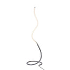 M6605 Nur II Floor Lamp 20W LED Dimmable Polished Chrome/Frosted Acrylic