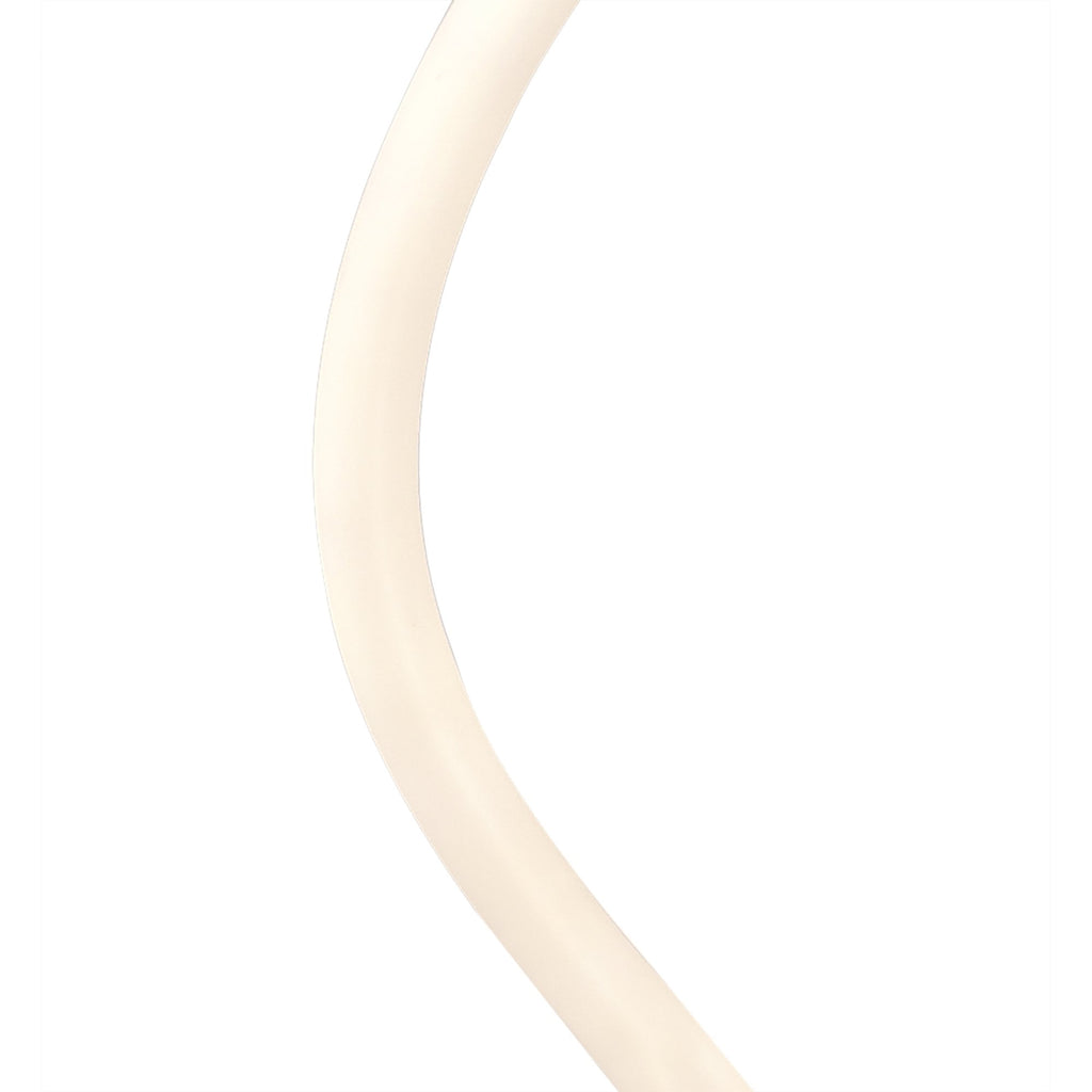 M6605 Nur II Floor Lamp 20W LED Dimmable Polished Chrome/Frosted Acrylic