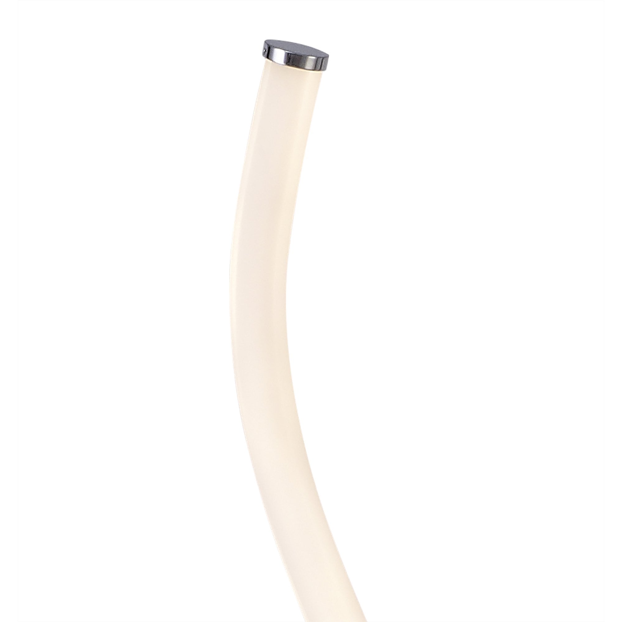 M6605 Nur II Floor Lamp 20W LED Dimmable Polished Chrome/Frosted Acrylic