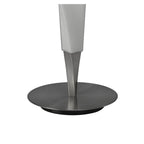 M3572 Neo Table Lamp 1 Light E27 Satin Nickel/Frosted White Glass