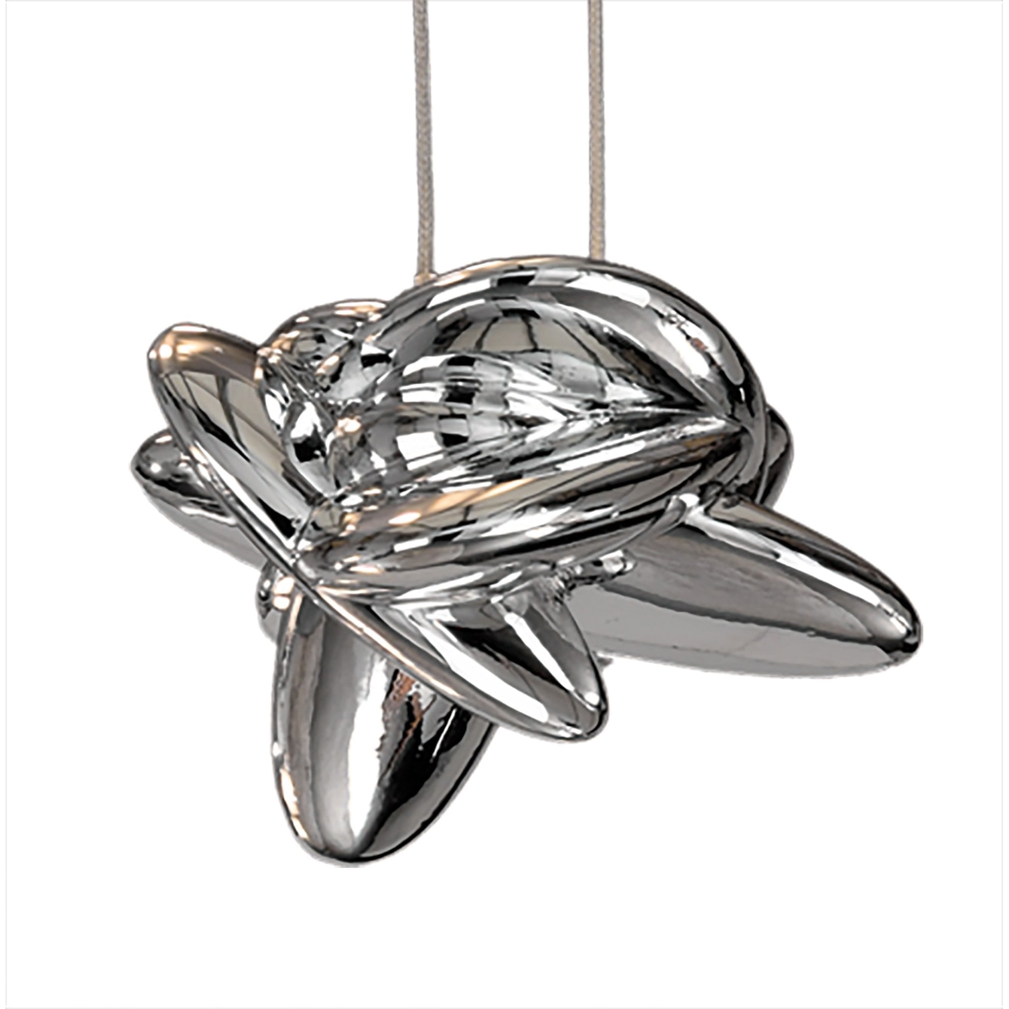 M5903 Nido Pendant 45cm Round 4 + 2 Lights 24W + 10W LED Chrome