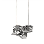 M5904 Nido Pendant 25cm Round 1 + 1 Lights 6W + 5W LED Chrome