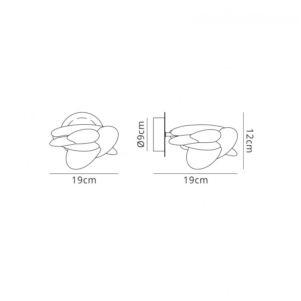 M5905 Nido Wall Light 1 x 6W LED Chrome