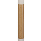 M5464 Nordica II Table Lamp USB Socket 1 Light White/Beech White Shade