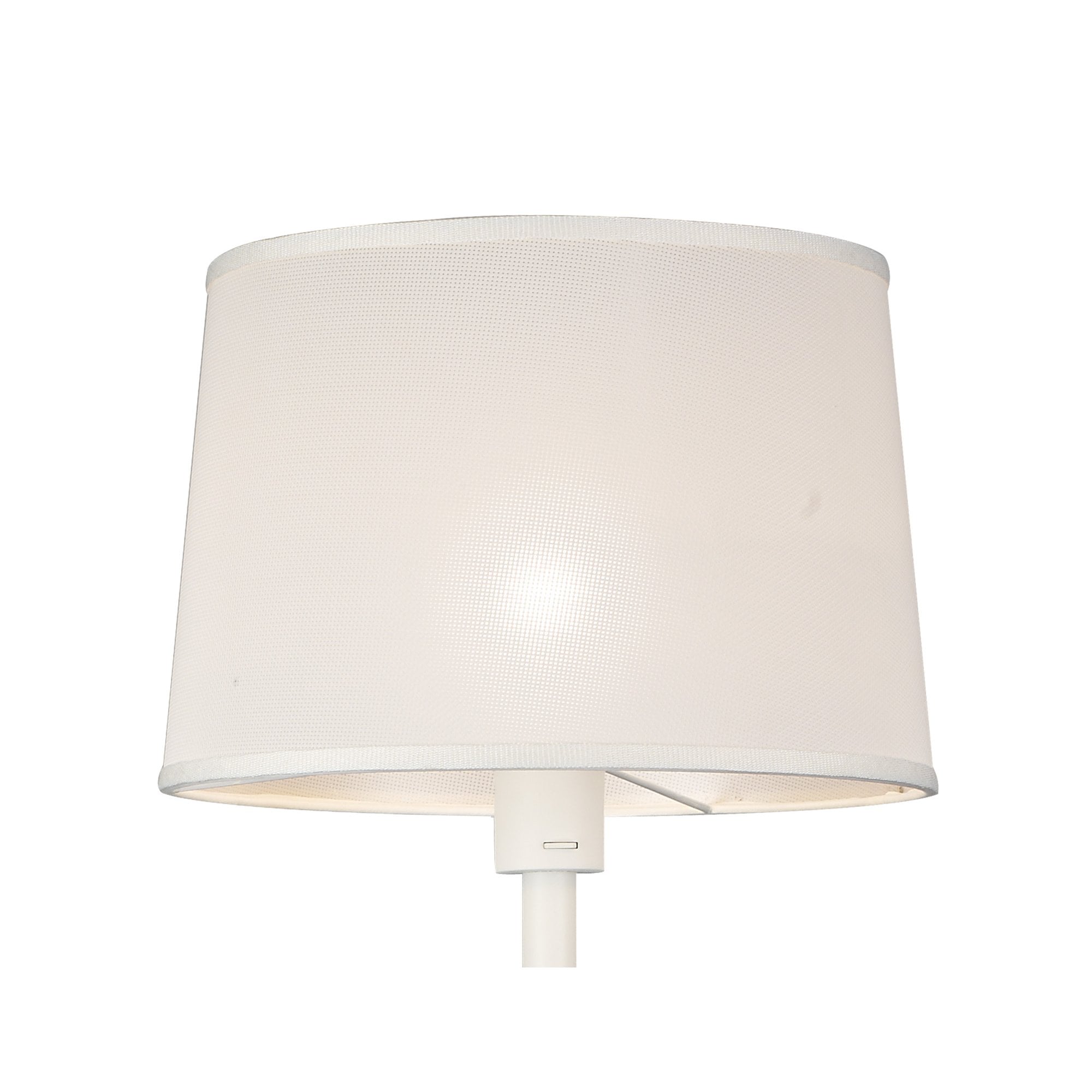 M5465 Nordica II Floor Lamp USB Socket 1 Light White/Beech White Shade
