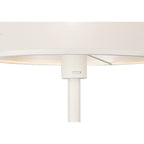 M5465 Nordica II Floor Lamp USB Socket 1 Light White/Beech White Shade