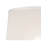 M5465 Nordica II Floor Lamp USB Socket 1 Light White/Beech White Shade