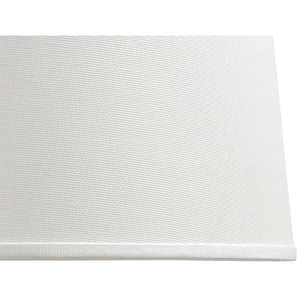 M4928 Nordica Multi Position Pendant White Shade 1 Light E27 Matt White/Beech Ivory White Shade