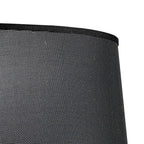 M4929 Nordica Multi Position Pendant Black Shade 1 Light E27 Matt Black/Beech Black Shade