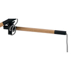 M4931 Nordica Linear Pendant Black Shade 2 Light E27 Matt Black/Beech Black Shades
