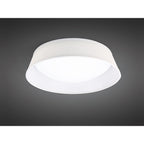 M4961 Nordica Flush Ceiling 21W LED 45CM Off White White Acrylic Ivory White Shade