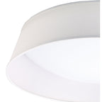 M4963 Nordica Flush Ceiling 60W LED 90cm Off White White Acrylic Ivory White Shade