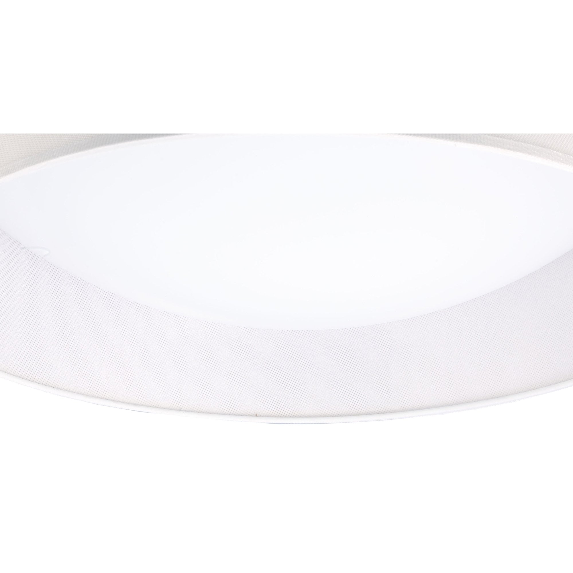M4963 Nordica Flush Ceiling 60W LED 90cm Off White White Acrylic Ivory White Shade
