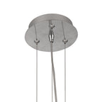 M6274 Nubole Pendant 40cm Round 1 Light Opal White