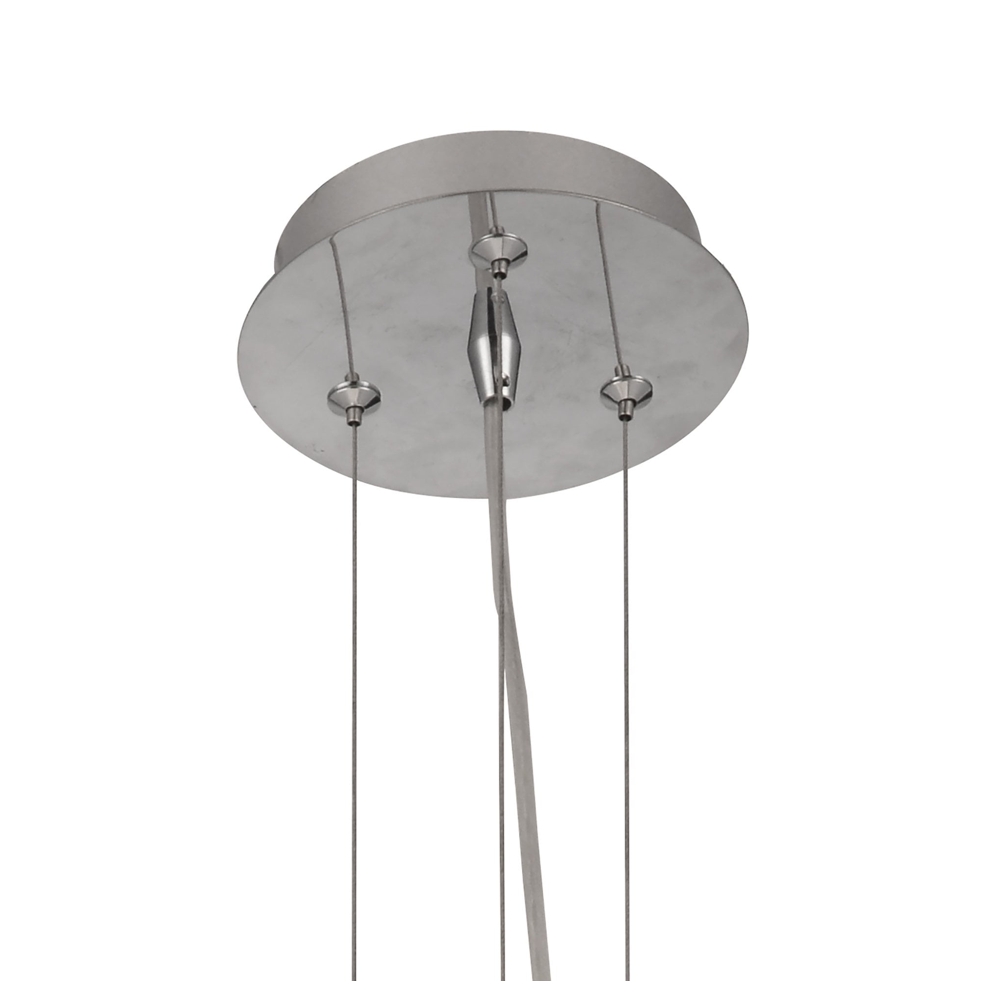 M6274 Nubole Pendant 40cm Round 1 Light Opal White