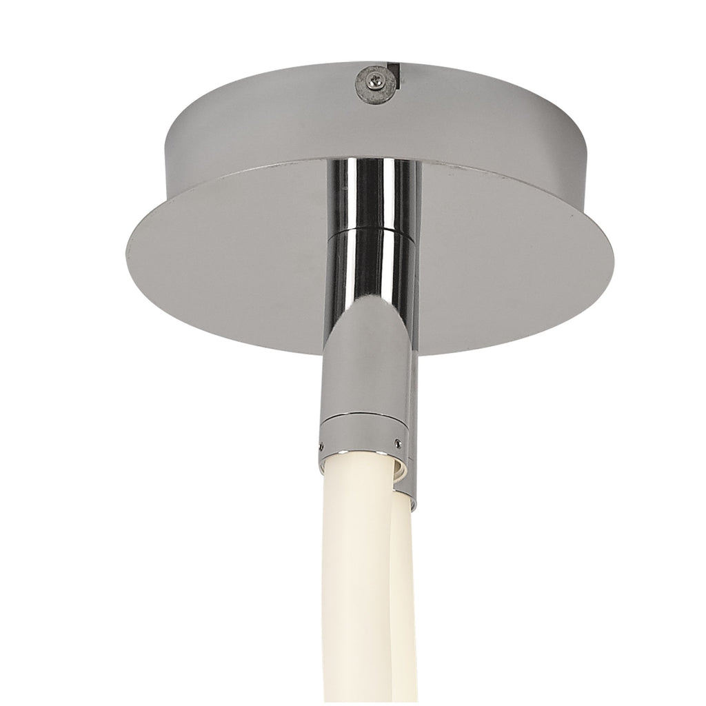 M6601 Nur II Rectangular Ceiling 40W LED Chrome