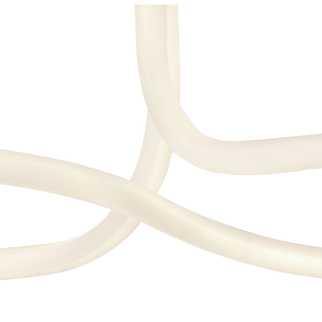 M6601 Nur II Rectangular Ceiling 40W LED Chrome