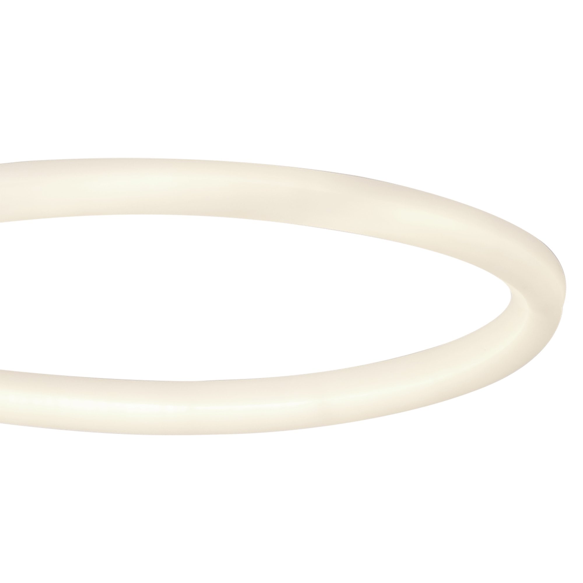 M6601 Nur II Rectangular Ceiling 40W LED Chrome