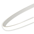 M6002 Nur Blanco Semi Flush 30W LED Dimmable White/Frosted Acrylic