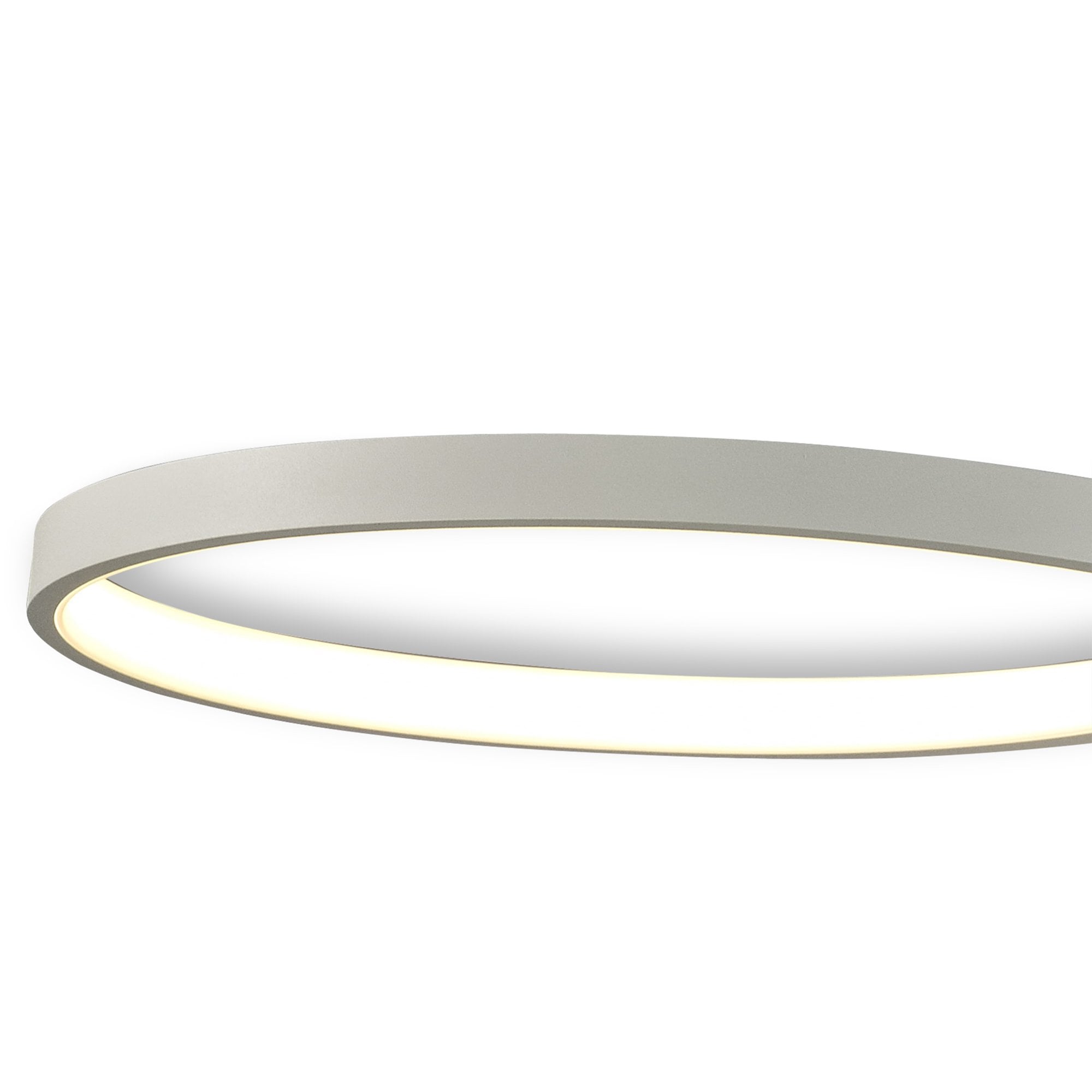M6003 Nur Blanco Rectangular Semi Flush Tall 40W LED Dimmable White/Frosted Acrylic