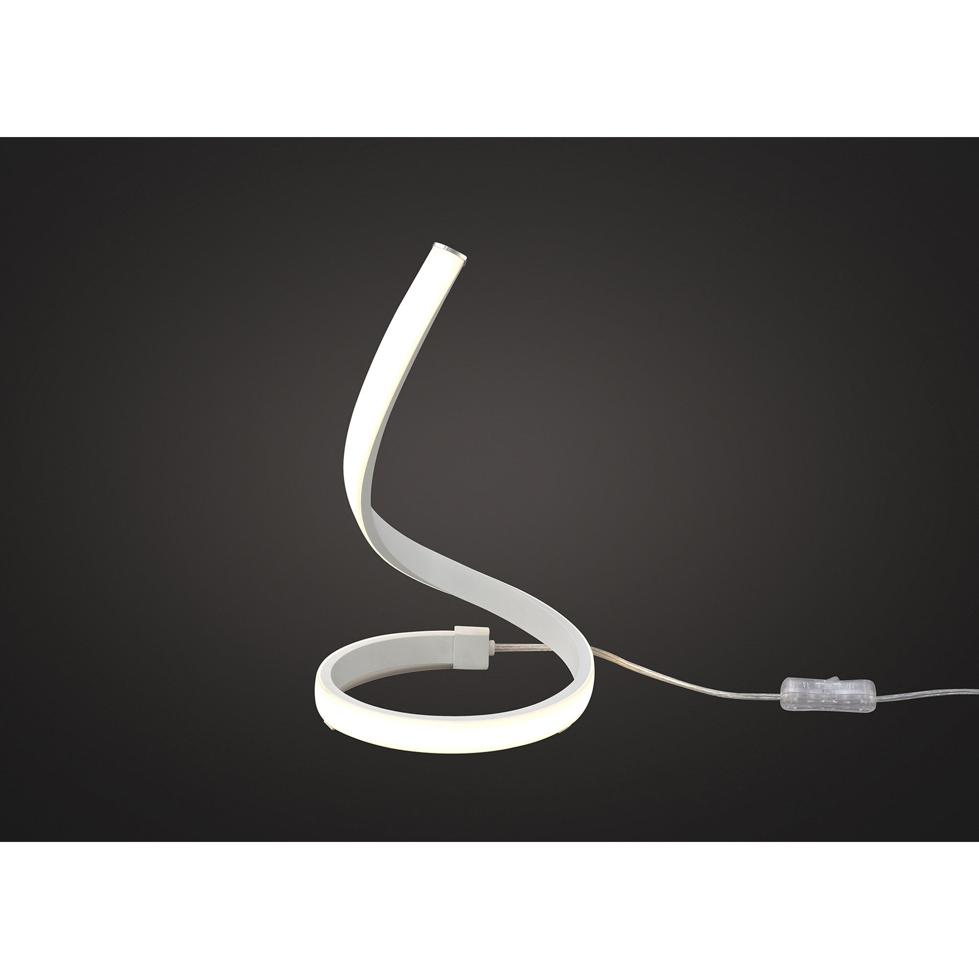 M6008 Nur Blanco Table Lamp 15W LED White/Frosted Acrylic