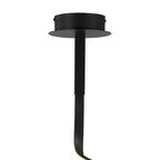 M5362 Nur Brown Oxide Semi Flush 30W LED Frosted Acrylic/Brown Oxide