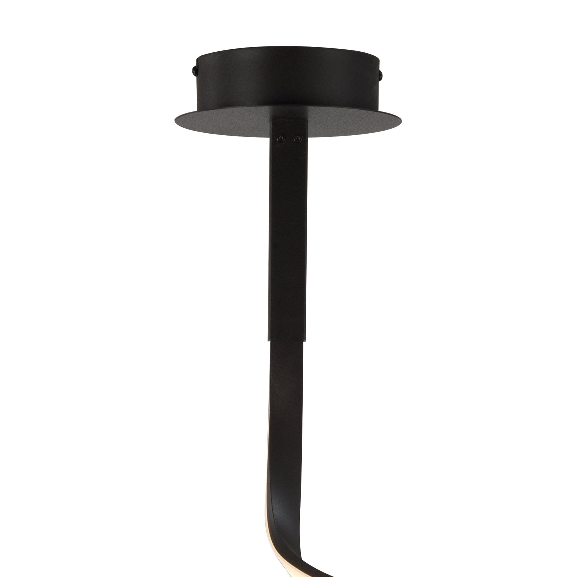 M5362 Nur Brown Oxide Semi Flush 30W LED Frosted Acrylic/Brown Oxide