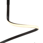 M5362 Nur Brown Oxide Semi Flush 30W LED Frosted Acrylic/Brown Oxide