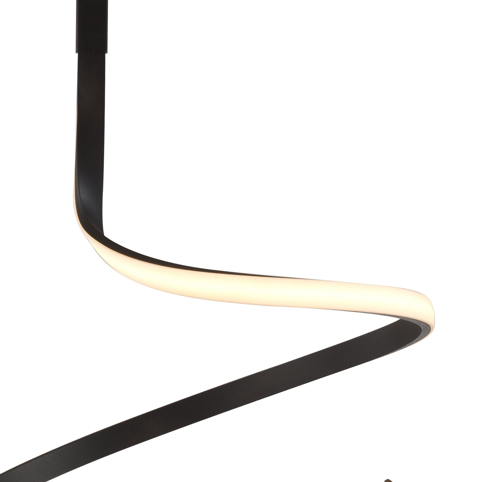 M5362 Nur Brown Oxide Semi Flush 30W LED Frosted Acrylic/Brown Oxide