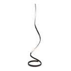M5363 Nur Brown Oxide Floor Lamp 20W LED Dimmable Frosted Acrylic/Brown Oxide