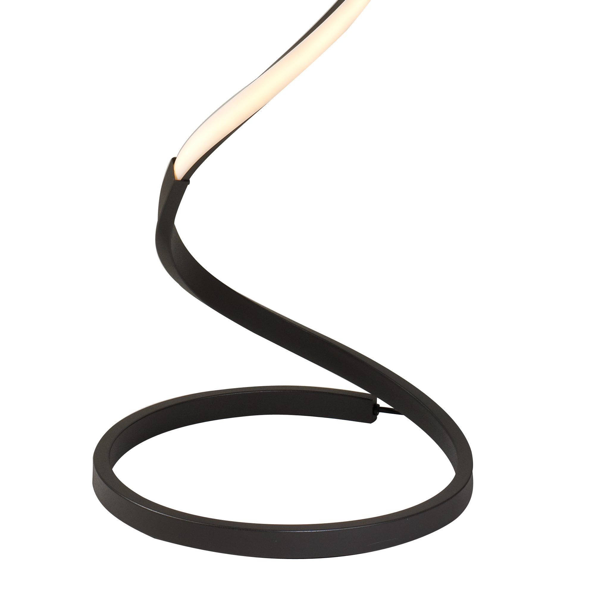 M5363 Nur Brown Oxide Floor Lamp 20W LED Dimmable Frosted Acrylic/Brown Oxide