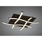 M5364 Nur Brown Oxide Flush 34W LED Frosted Acrylic/Brown Oxide
