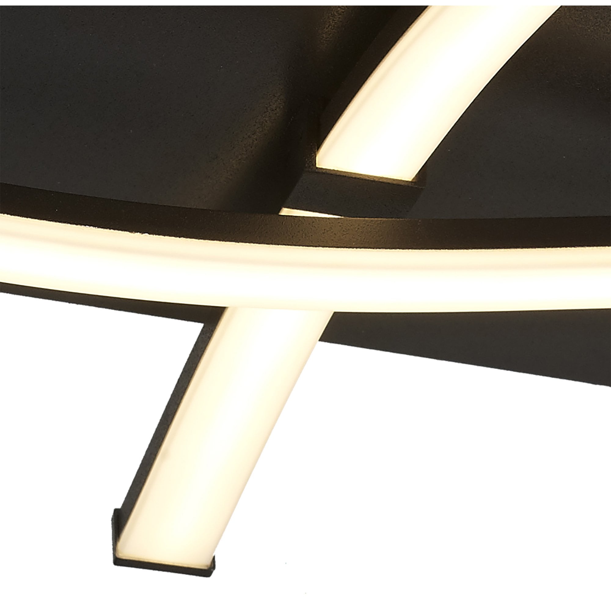M5364 Nur Brown Oxide Flush 34W LED Frosted Acrylic/Brown Oxide