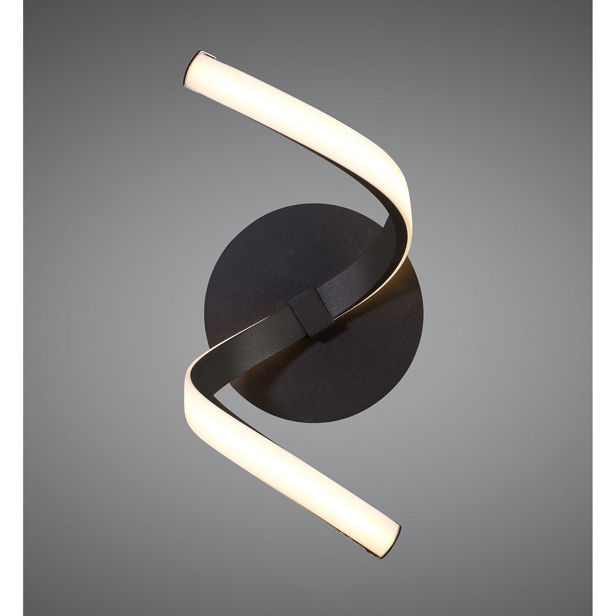 M5365 Nur Brown Oxide Wall Lamp 10W LED Frosted Acrylic/Brown Oxide