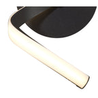 M5365 Nur Brown Oxide Wall Lamp 10W LED Frosted Acrylic/Brown Oxide