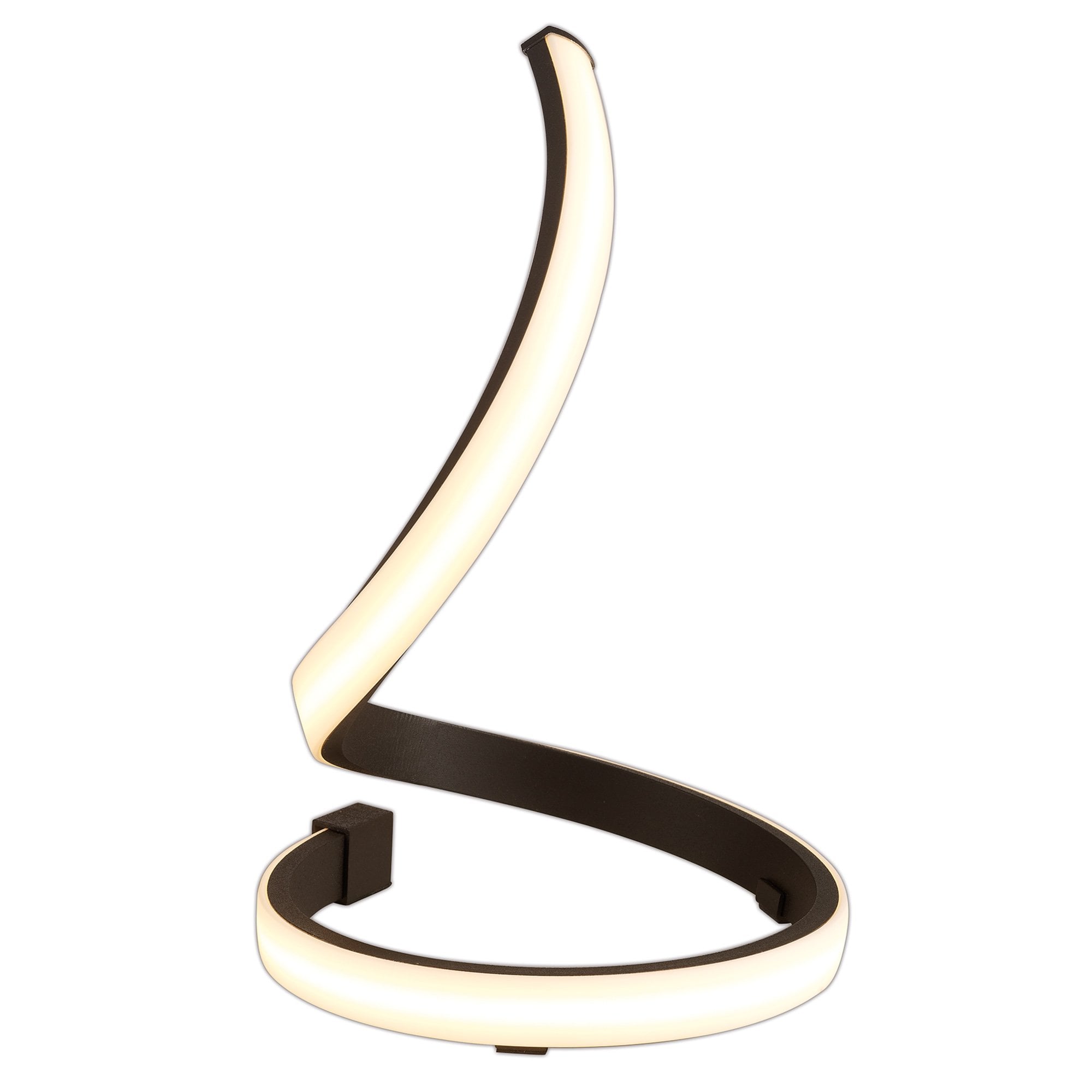 M5366 Nur Brown Oxide Table Lamp 15W LED Frosted Acrylic/Brown Oxide
