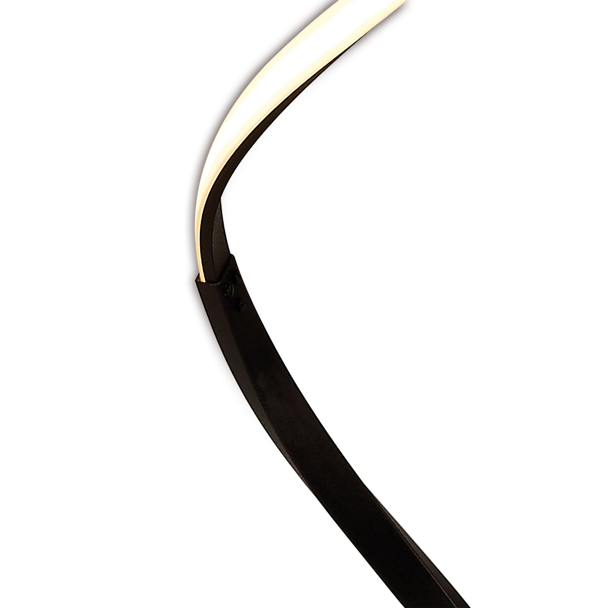 M5805 Nur Brown Oxide XL Floor Lamp 20W LED Dimmable Frosted Acrylic/Brown Oxide
