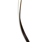M5805 Nur Brown Oxide XL Floor Lamp 20W LED Dimmable Frosted Acrylic/Brown Oxide