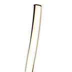 M5805 Nur Brown Oxide XL Floor Lamp 20W LED Dimmable Frosted Acrylic/Brown Oxide