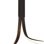 M5806 Nur Brown Oxide XL Rectangular Semi Flush 50W LED Frosted Acrylic/Brown Oxide