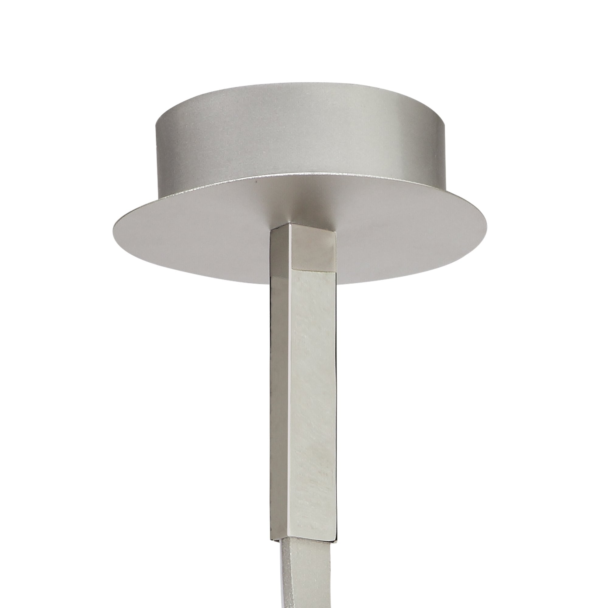 M4982 Nur Semi Flush 30W LED Silver/Frosted Acrylic/Polished Chrome