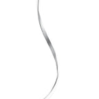 M4983 Nur Floor Lamp 20W LED Dimmable Silver/Frosted Acrylic/Polished Chrome