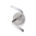 M4985 Nur Wall Lamp 10W LED Silver/Frosted Acrylic/Polished Chrome