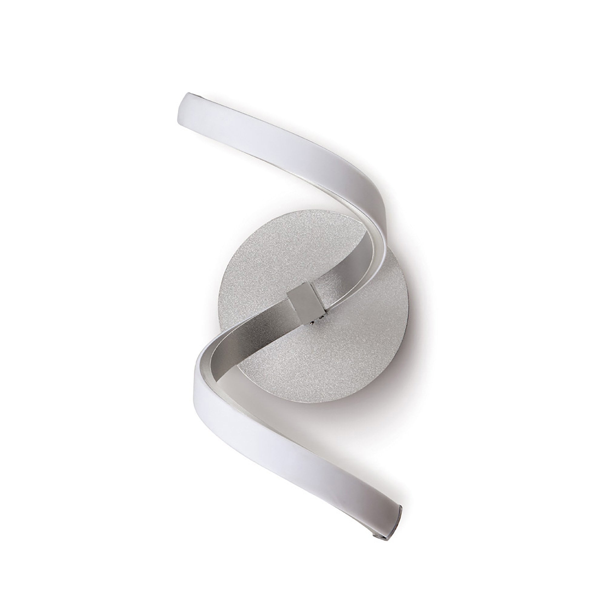 M4985 Nur Wall Lamp 10W LED Silver/Frosted Acrylic/Polished Chrome