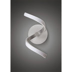 M4985 Nur Wall Lamp 10W LED Silver/Frosted Acrylic/Polished Chrome