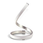 M4986 Nur Table Lamp 15W LED Silver/Frosted Acrylic/Polished Chrome