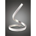 M4986 Nur Table Lamp 15W LED Silver/Frosted Acrylic/Polished Chrome