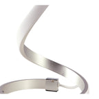 M4986 Nur Table Lamp 15W LED Silver/Frosted Acrylic/Polished Chrome