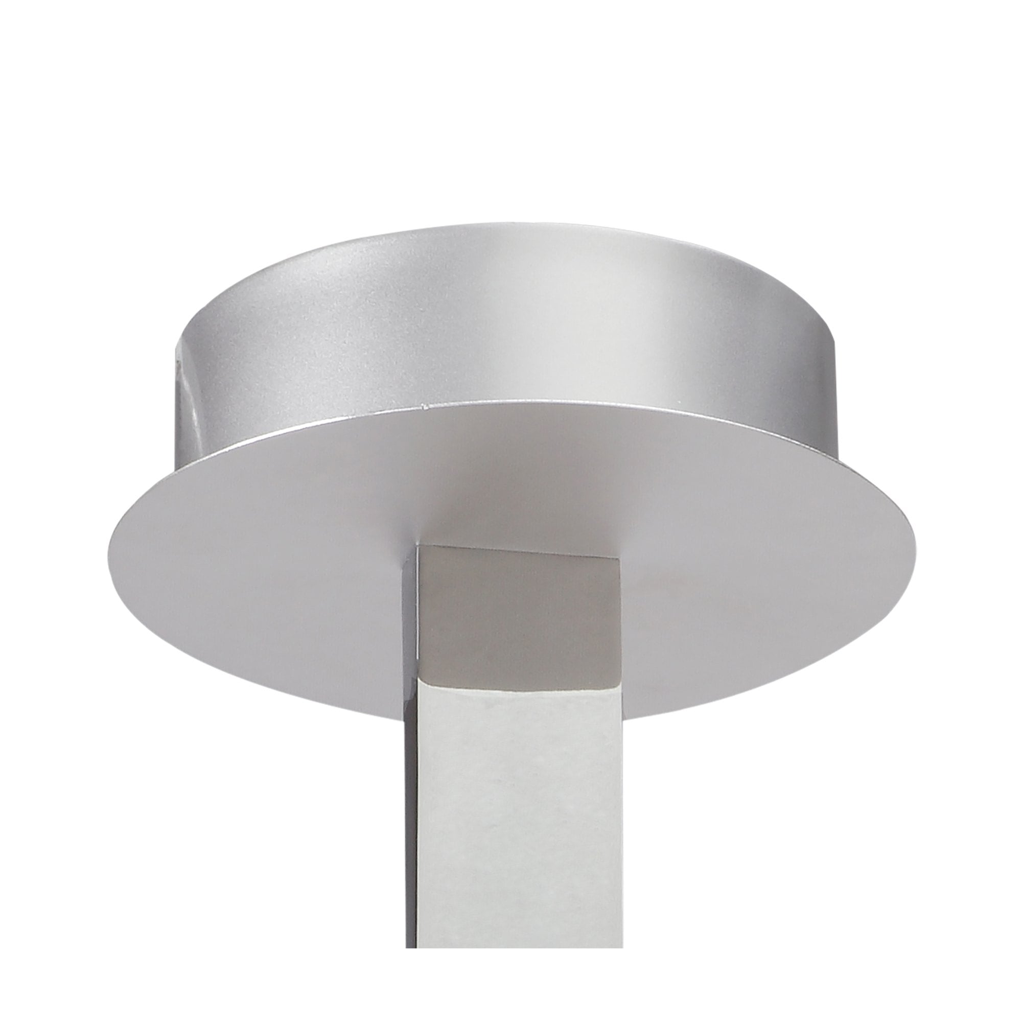 M4995 Nur Rectangular Semi Flush 40W LED Dimmable Silver/Frosted Acrylic/Polished Chrome